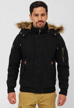 INDICODE JEANS Veste D'hiver - Black