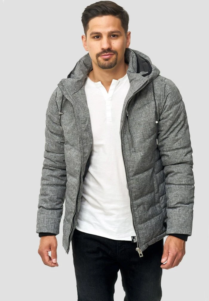 INDICODE JEANS CIRCUS - Veste D'hiver - Gray 1 INDICODE JEANS CIRCUS - Veste D'hiver - Gray