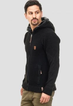 INDICODE JEANS Sweat à Capuche Zippé - Black 3 INDICODE JEANS Sweat à Capuche Zippé - Black -INDICODE Ventes 23b7ac1e5ee849a88394a3803fd873f0