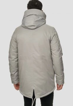 INDICODE JEANS Parka - Light Grey -INDICODE Ventes 24acc9f9010d4a42a534aa971829ca79