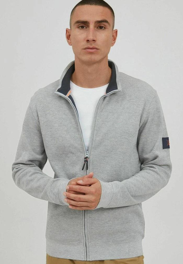 IDARCELIO - Gilet - light grey mix INDICODE JEANS IDARCELIO - Gilet - Light Grey Mix -INDICODE Ventes 2583137aed594a158029d6da2497fe2f