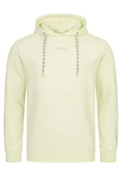INDICODE JEANS BENTLEY - Sweat à Capuche - Lime Cream -INDICODE Ventes 27162c227f694c5086c0a6bae8b5c793
