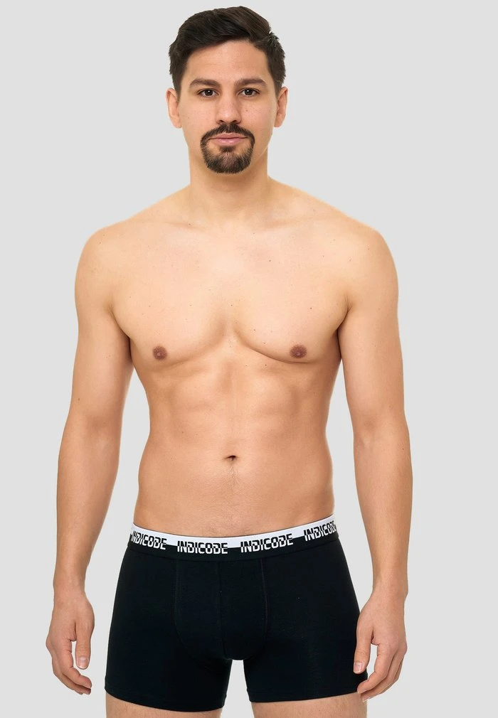 7 PACK - Shorty - black INDICODE JEANS 7 PACK - Shorty - Black -INDICODE Ventes 278356ffa6084c00b4fdfd92bde95601