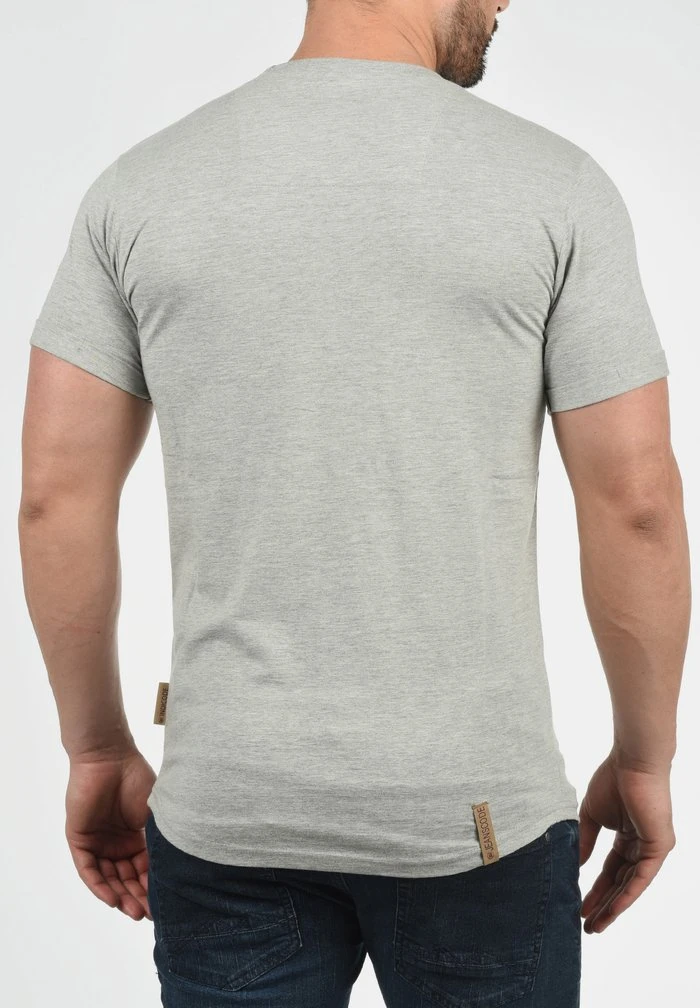 INDICODE JEANS IDPAXTON - T-shirt Imprimé - Light Grey 2 INDICODE JEANS IDPAXTON - T-shirt Imprimé - Light Grey â Image 2