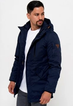 INDICODE JEANS Parka - Navy -INDICODE Ventes 28d4ea1ad5824f40894911e097315c43