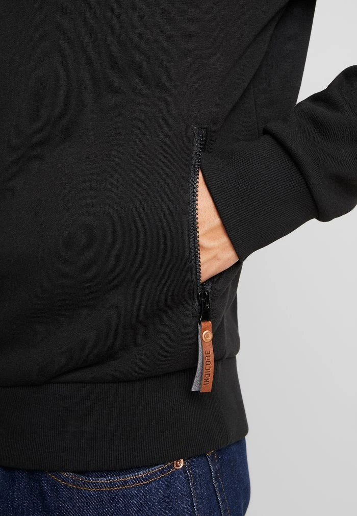 INDICODE JEANS BATCHELOR - Sweat à Capuche - Black 6 INDICODE JEANS BATCHELOR - Sweat à Capuche - Black – Image 6