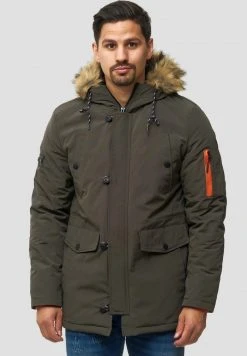 INDICODE JEANS LEICESTER - Veste D'hiver - Dark Green