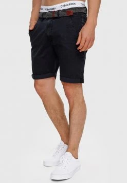 INDICODE JEANS Short - Black -INDICODE Ventes 2c1c25854ba645ea990d631c26c61e1a