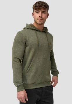 INDICODE JEANS Sweat à Capuche - Army -INDICODE Ventes 2c859ee620fc47b2afb742461c31d871