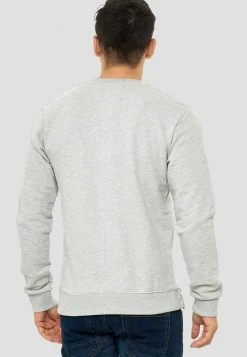 INDICODE JEANS BEECHEN - Sweatshirt - Grey -INDICODE Ventes 2c93f3958cc74585a1aab3636e2ef21b