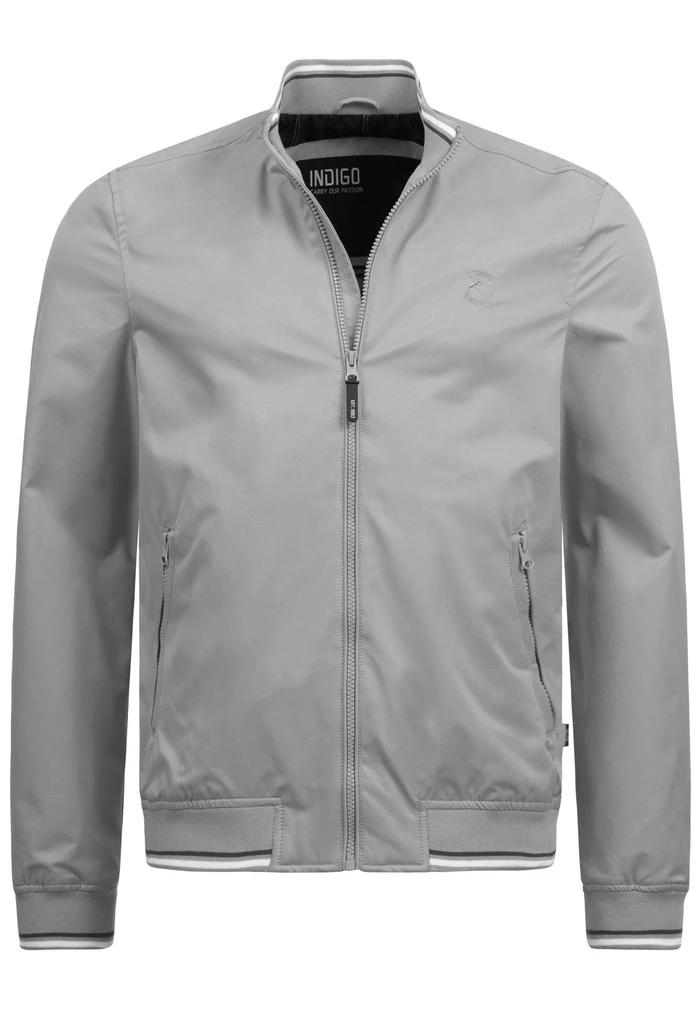 EDI - Blouson Bomber - lt grey INDICODE JEANS EDI - Blouson Bomber - Lt Grey -INDICODE Ventes 2d02ec1b215143b491df2ebda4a6907b