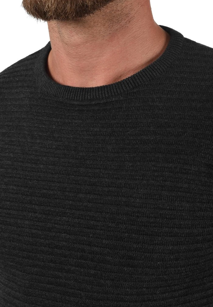 IDACASTA - Pullover - charcoal mix INDICODE JEANS IDACASTA - Pullover - Charcoal Mix -INDICODE Ventes 2dab3cf37818416fa6d8e3159be99d58