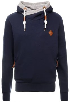 INDICODE JEANS BATCHELOR - Sweat à Capuche - Navy -INDICODE Ventes 2dac9ce46fe749fcb0ca59cb8116ebe7
