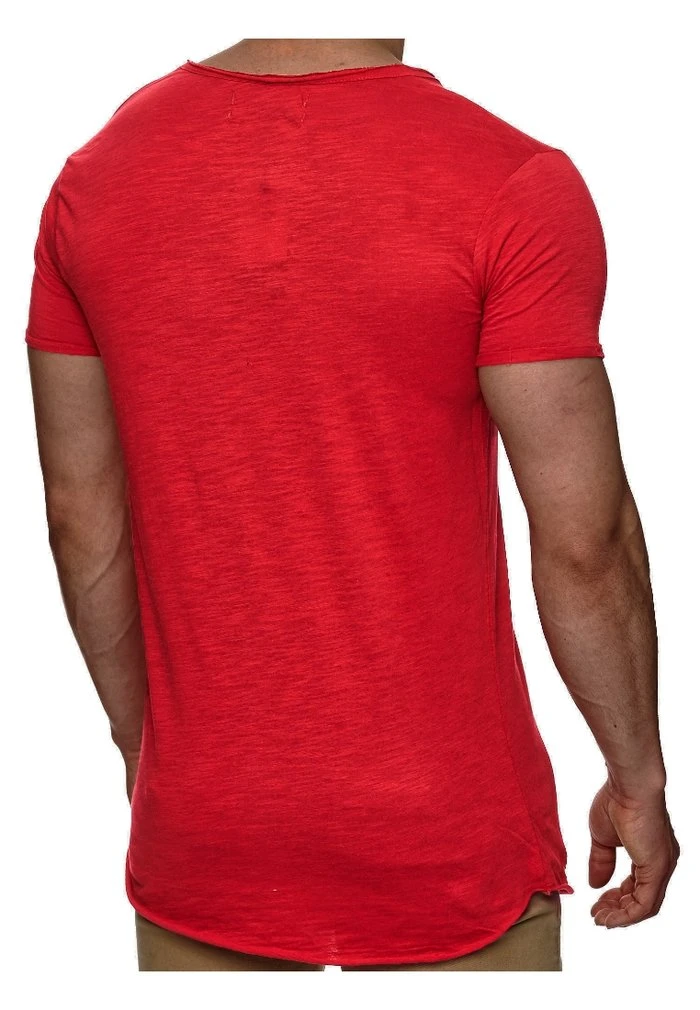 WILBUR - T-shirt imprimé - rot INDICODE JEANS WILBUR - T-shirt Imprimé - Rot -INDICODE Ventes 2e63e902c1574cb7a70e23d131d388df
