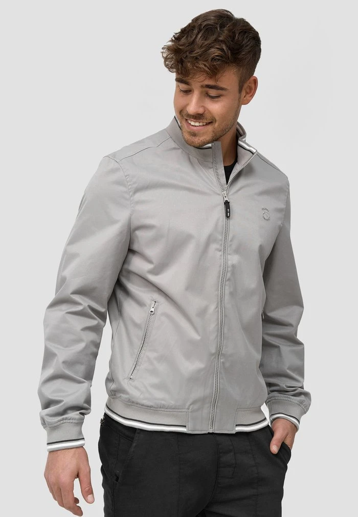 EDI - Blouson Bomber - lt grey INDICODE JEANS EDI - Blouson Bomber - Lt Grey -INDICODE Ventes 2f3505db7d8247cb9e2089aa08620a60