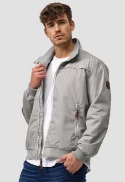 INDICODE JEANS Veste Mi-saison - Lt Grey