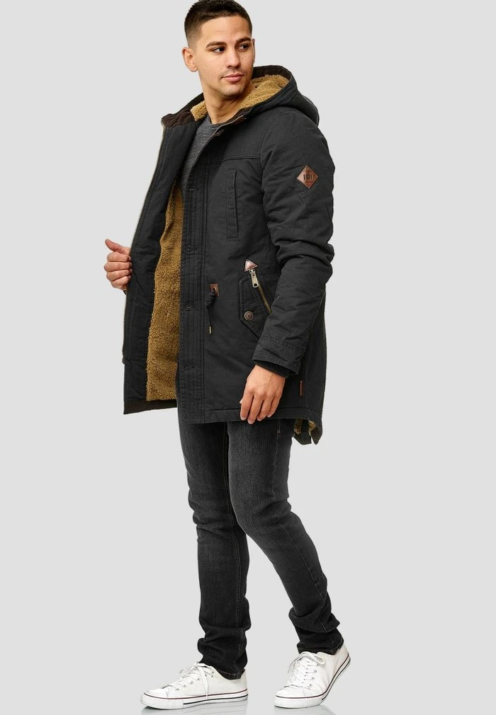 INDICODE JEANS Veste D'hiver - Black 2 INDICODE JEANS Veste D'hiver - Black – Image 2