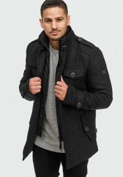 INDICODE JEANS BRANDAN - Manteau Court - Black -INDICODE Ventes 32111a6499fe43c9b64bbb534c83d968