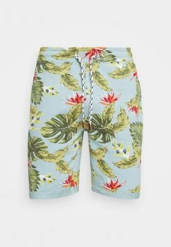 INDICODE JEANS FLOWERS - Short - Blue Wave -INDICODE Ventes 325b460a9da7491289d17733b271a835