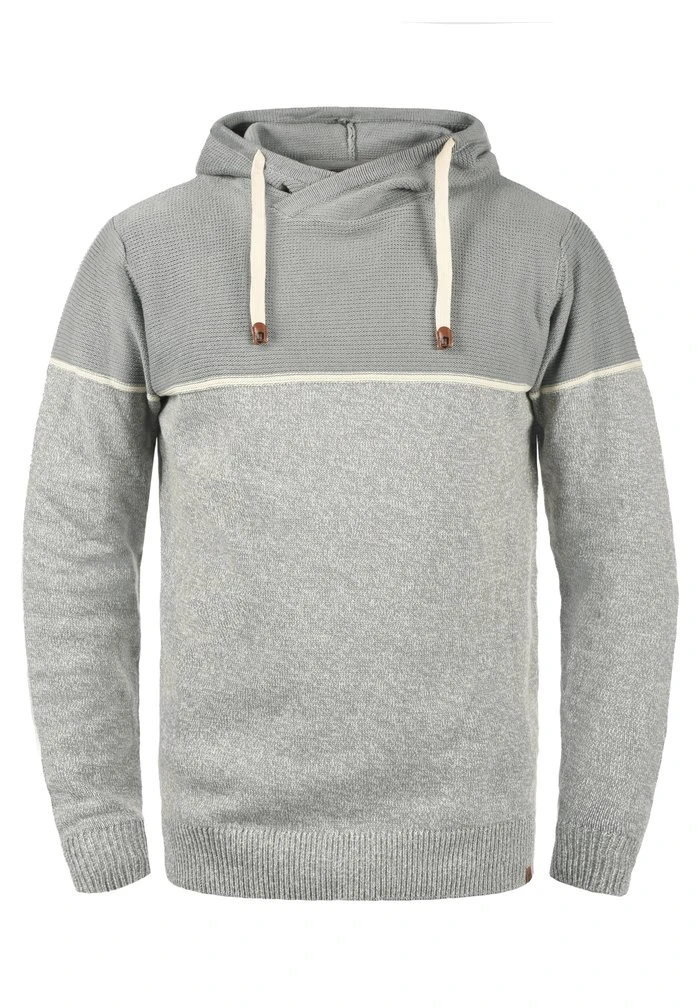 IDLYNDE - Sweat à capuche - light grey INDICODE JEANS IDLYNDE - Sweat à Capuche - Light Grey -INDICODE Ventes 32b4078b4bdc4df284c0746a41bfec57