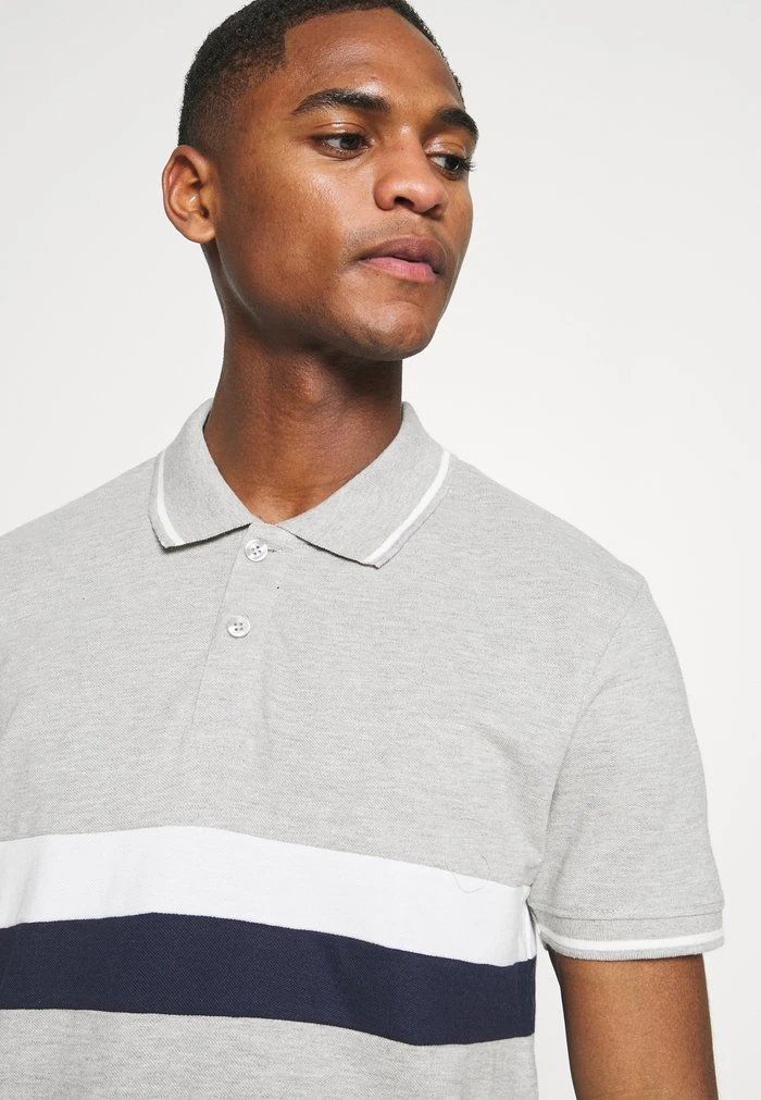 SCOTT - Polo - light grey INDICODE JEANS SCOTT - Polo - Light Grey -INDICODE Ventes 32e34e95b4824cdaa00428f0192278bc