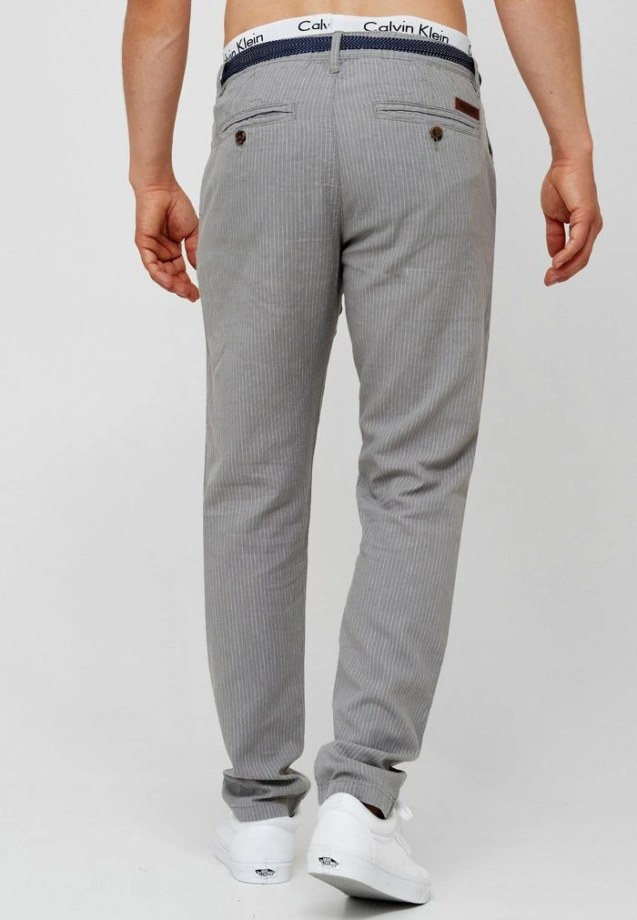 INDICODE JEANS ARONA - Chino - Lt Grey 3 INDICODE JEANS ARONA - Chino - Lt Grey – Image 3