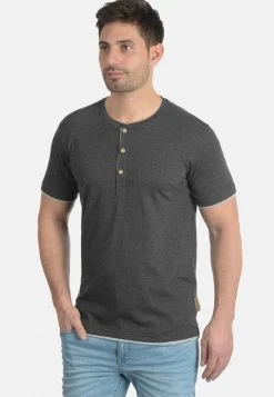 INDICODE JEANS IDTONY - T-shirt Basique - Charcoal
