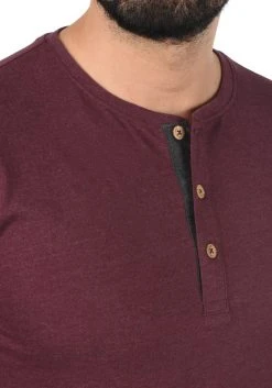 INDICODE JEANS IDGIFFORD - T-shirt à Manches Longues - Dark Red -INDICODE Ventes 343ac0392be8458986ebc3f92d97a8e4