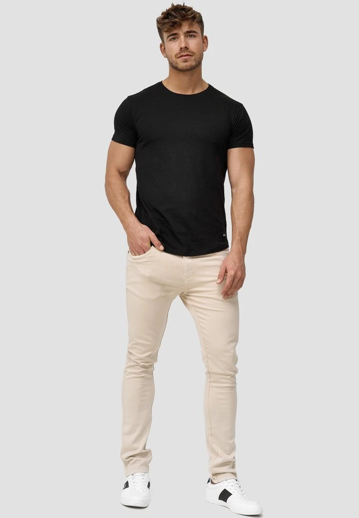 INDICODE JEANS MILOS - Jean Slim - Fog 2 INDICODE JEANS MILOS - Jean Slim - Fog – Image 2