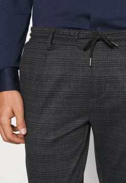 INDICODE JEANS EBERLEIN WITH ROLLED UP - Pantalon Classique - Macan Grey -INDICODE Ventes 35349dfda02f406e82927f7197963905