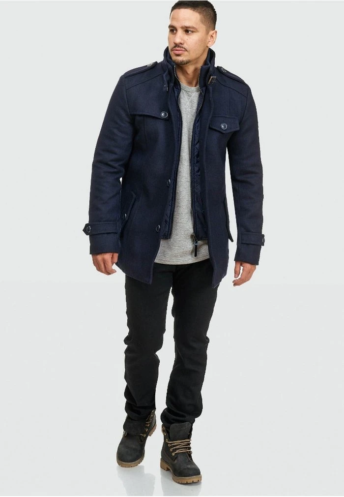 BRANDAN - Manteau court - dark blue INDICODE JEANS BRANDAN - Manteau Court - Dark Blue -INDICODE Ventes 3564904ccdf44e53a6aca7299af2df67