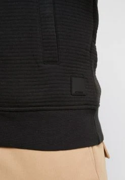 INDICODE JEANS LANYARD - Sweat à Capuche Zippé - Black -INDICODE Ventes 35ffa5200d62444fa33eaa74083f7bf7