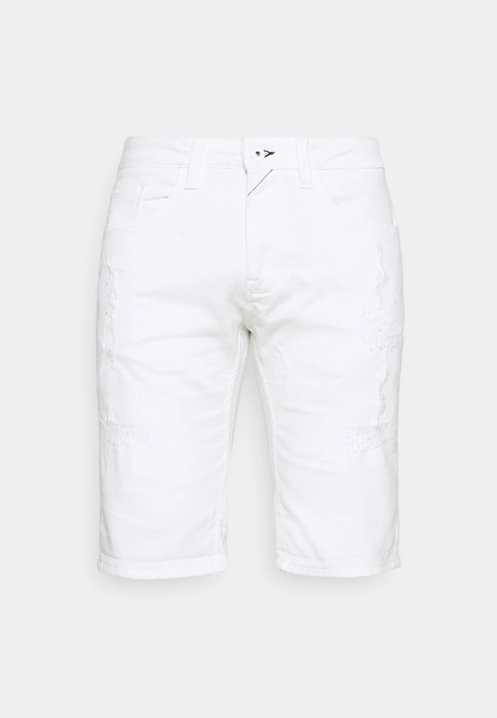 INDICODE JEANS COMMERCIAL KEN HOLES - Short En Jean - Offwhite 6 INDICODE JEANS COMMERCIAL KEN HOLES - Short En Jean - Offwhite – Image 6