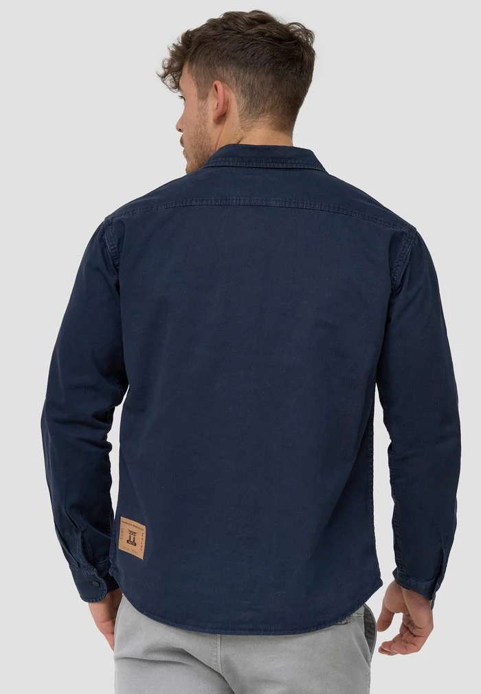 LANGARM - Chemise - navy INDICODE JEANS LANGARM - Chemise - Navy -INDICODE Ventes 373ce71c73a1483cbdb6c48105a99dff