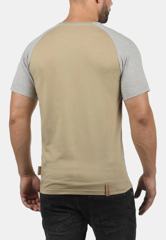 INDICODE JEANS IDGRESHAM - T-shirt Imprimé - Sand 2 INDICODE JEANS IDGRESHAM - T-shirt Imprimé - Sand – Image 2