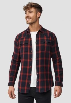 INDICODE JEANS ALTIN - Chemise - Tomato