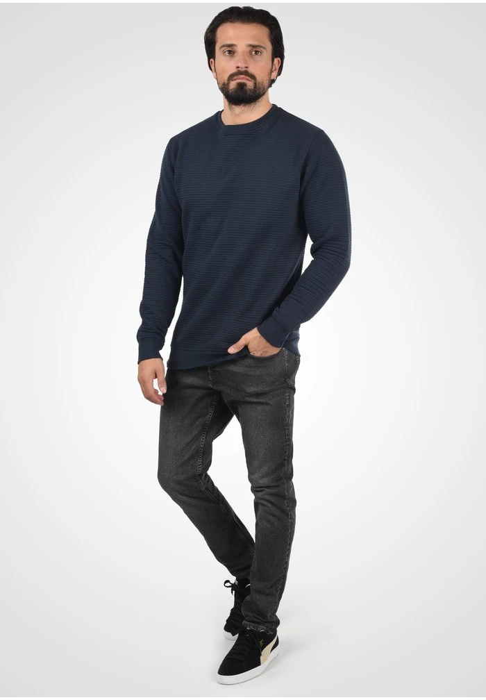 IDBRONN - Sweatshirt - navy INDICODE JEANS IDBRONN - Sweatshirt - Navy -INDICODE Ventes 383b016a34cd45e09f5531d783fca796