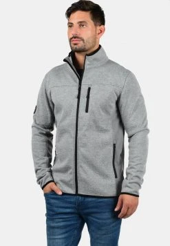 INDICODE JEANS IDESHER - Sweat à Capuche Zippé - Grey Mix