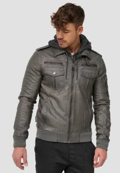 INDICODE JEANS AARON - Veste En Similicuir - Dark Grey 9 INDICODE JEANS AARON - Veste En Similicuir - Dark Grey -INDICODE Ventes 39d6497731c84d3187c08d1aeea0ae40