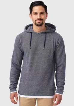 INDICODE JEANS LONGIS - Sweat à Capuche - Navy