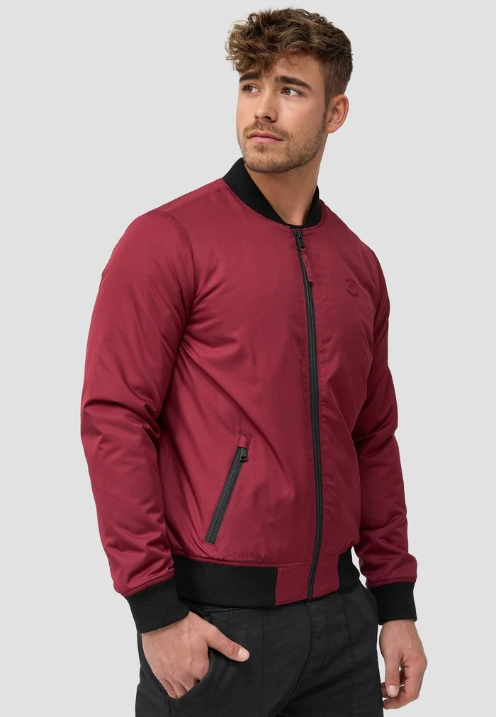 Blouson Bomber - bordeaux INDICODE JEANS Blouson Bomber - Bordeaux -INDICODE Ventes 3b04a1779aaf43d5978847f9395c9248