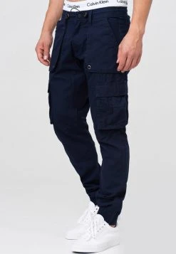 INDICODE JEANS Pantalon Cargo - Navy 3 INDICODE JEANS Pantalon Cargo - Navy -INDICODE Ventes 3bdb2626c0764900a7341879ca5ea173