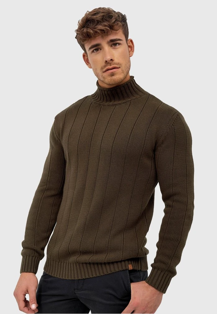 ASPEN - Pullover - army INDICODE JEANS ASPEN - Pullover - Army -INDICODE Ventes 3dafa3a156064f5aabb3a783516d143c