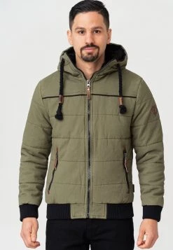 INDICODE JEANS Veste Mi-saison - Army