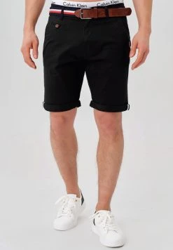 INDICODE JEANS Short - Black