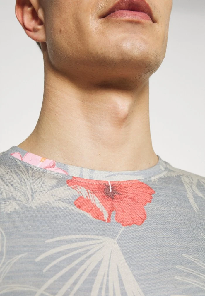 CADIZ BRILIANT - T-shirt imprimé - light grey INDICODE JEANS CADIZ BRILIANT - T-shirt Imprimé - Light Grey -INDICODE Ventes 3f18ecd4c1384bcbbbb7f0e3eb6f006c