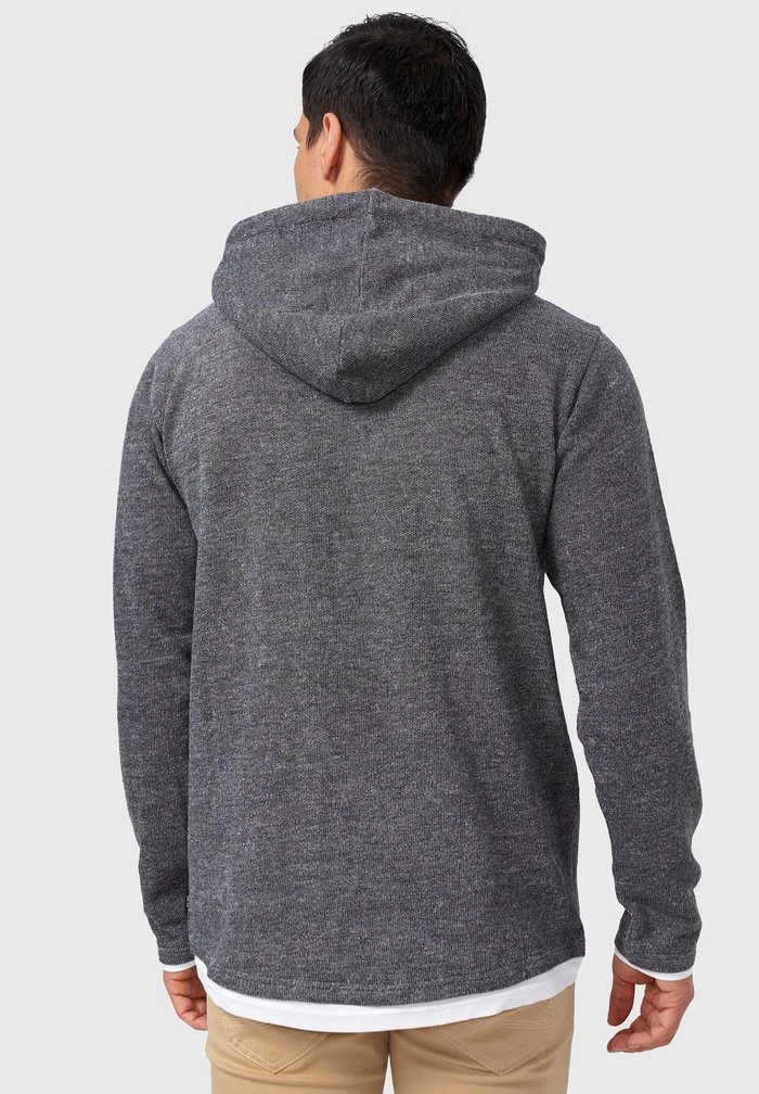 LONGIS - Sweat à capuche - black INDICODE JEANS LONGIS - Sweat à Capuche - Black -INDICODE Ventes 3f3098b7ad794bc1a177cccbeca29d6a