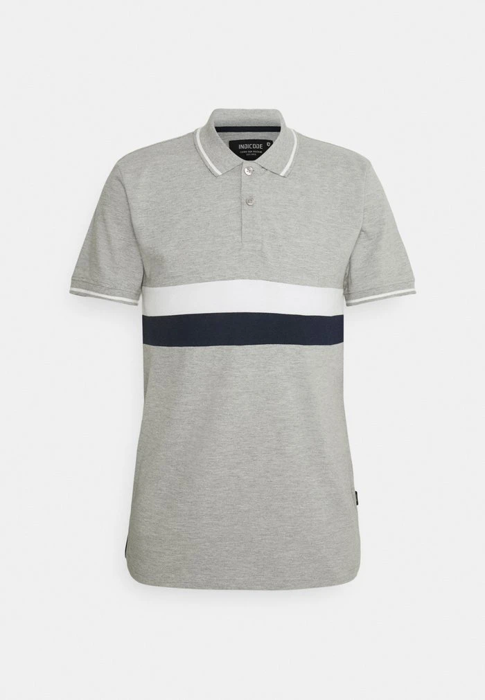 SCOTT - Polo - light grey INDICODE JEANS SCOTT - Polo - Light Grey -INDICODE Ventes 3f917a4029824589a1165068f40ba100