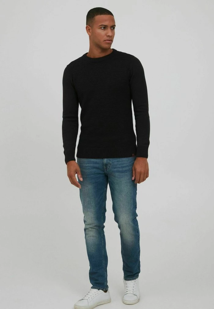 IDRICARDO - Pullover - mottled grey INDICODE JEANS IDRICARDO - Pullover - Mottled Grey -INDICODE Ventes 3faafbd9821f49a0907509f04c483b37