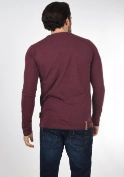 INDICODE JEANS IDGIFFORD - T-shirt à Manches Longues - Dark Red -INDICODE Ventes 3fc6110590644ae7820070df063d3ed5